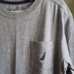 Boy's Long Sleeve Pocket T